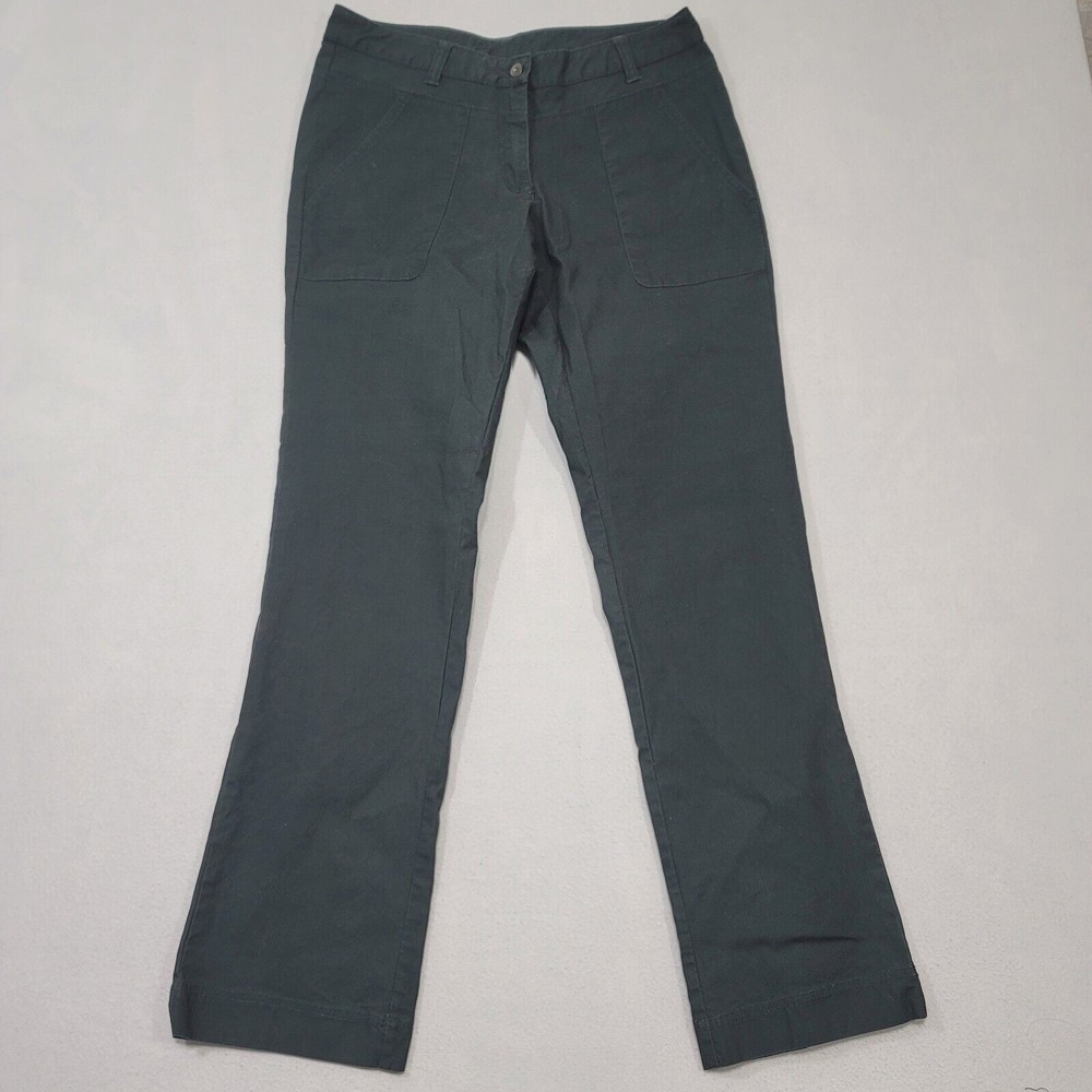 Merrell Stretch Cotton Kaveri Gray Straight Leg Pants Slacks Womens Size 8